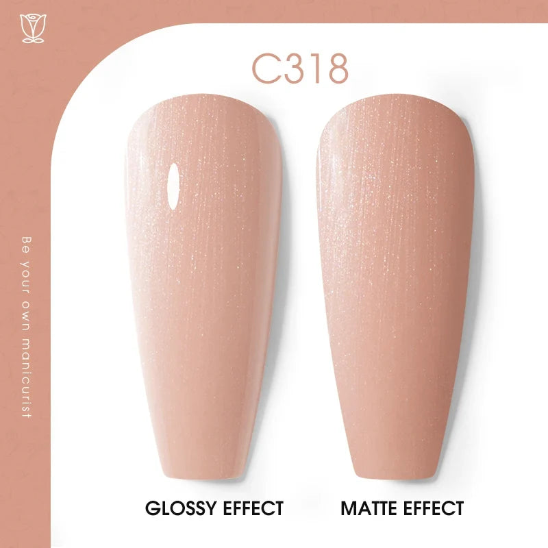 ROSALIND 7ml/15ml Summer Green Gel Nail Polish Semi Permanent Nail Art Manicure Soak Off Top Base Matt Hybrid Varnishes UV Gel 19