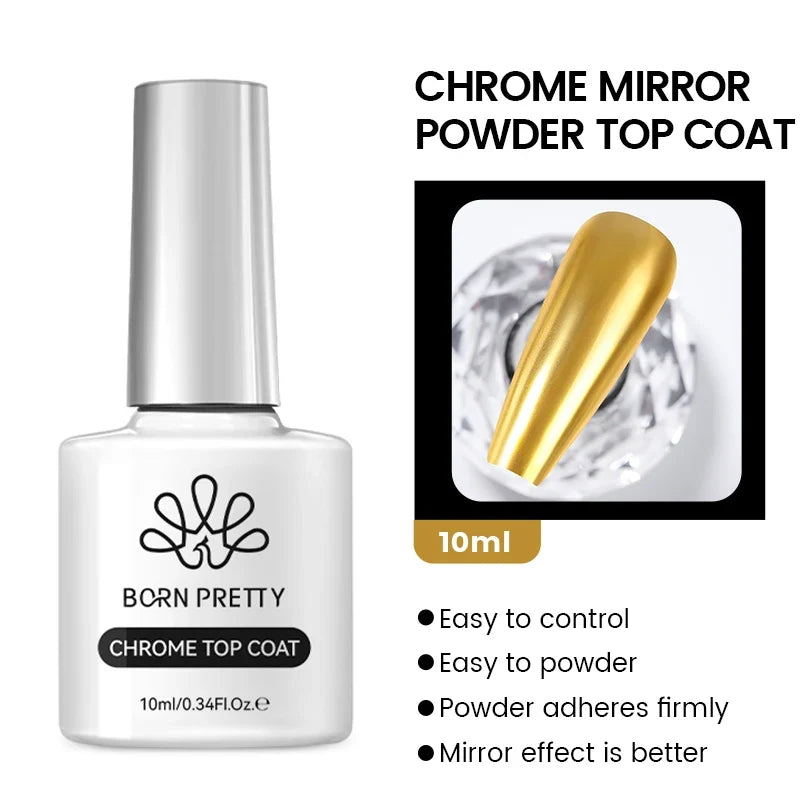 BORN PRETTY 10ml Clear Blooms Gel Polish UV LED Soak Off Nail Art Polish for Spreading Effect Marble Nail Polish Gel Painting 45