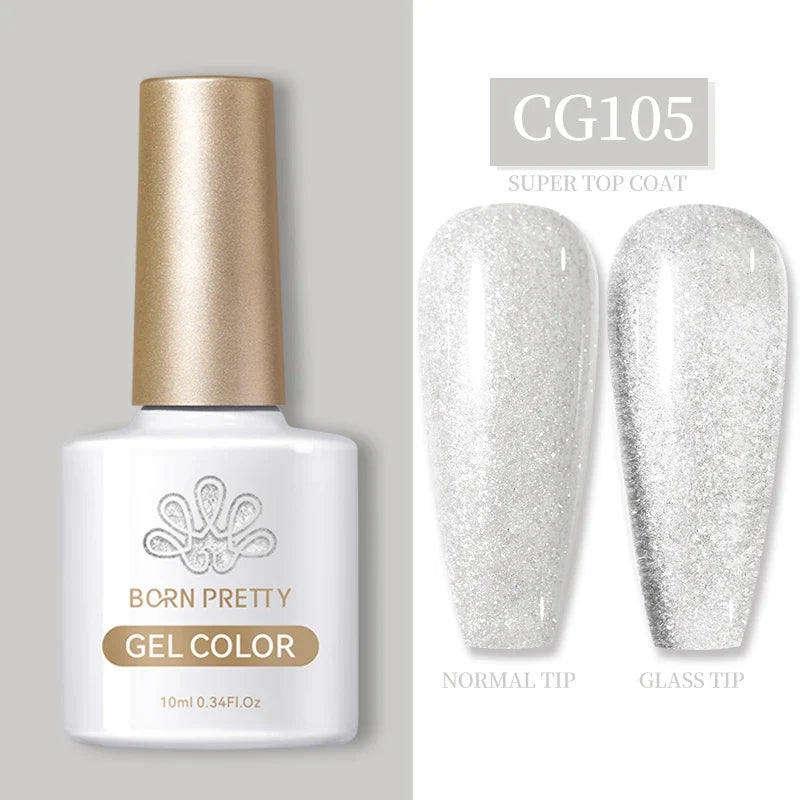BORN PRETTY 10ml Clear Blooms Gel Polish UV LED Soak Off Nail Art Polish for Spreading Effect Marble Nail Polish Gel Painting 16