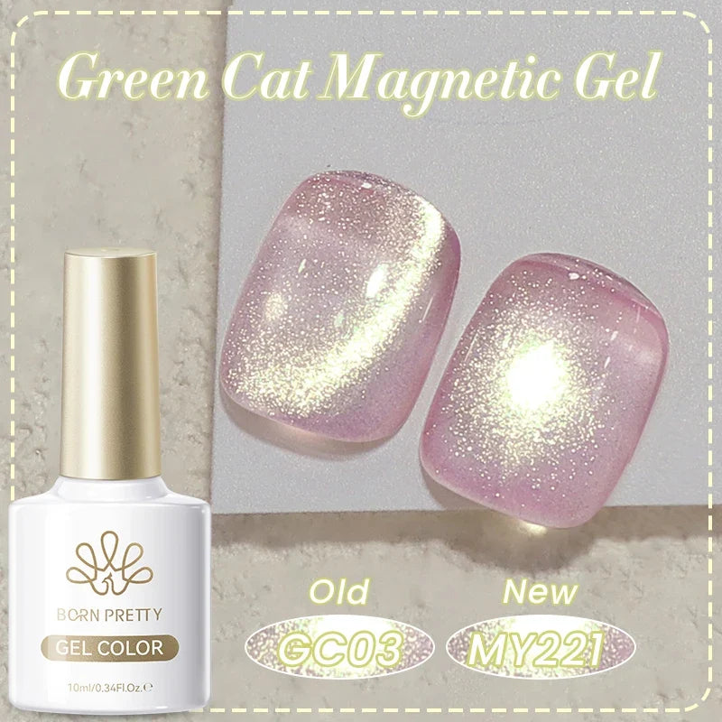 BORN PRETTY 117 Colors Cat Magnetic Gel Nail Polish 10ml Full Coverage Varnish Semi Permanent Super Gorgeous Nails Manicure 17