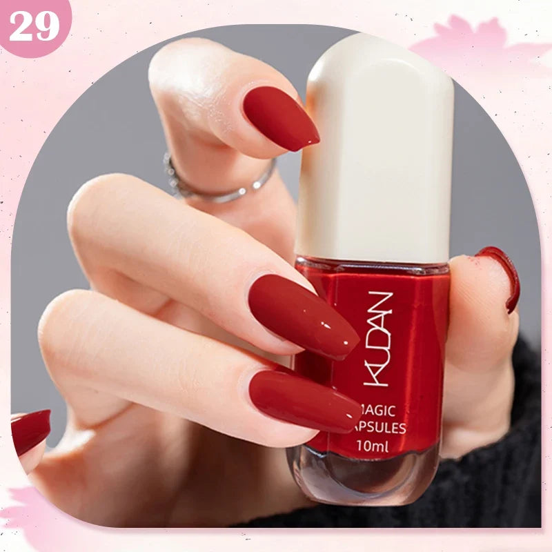 10ml Water-Based Peel Off Nail Polish 40 Colors Long Lasting Quick Drying No Need of Lamp to Cure Nail Supplies Manicure Nails 26
