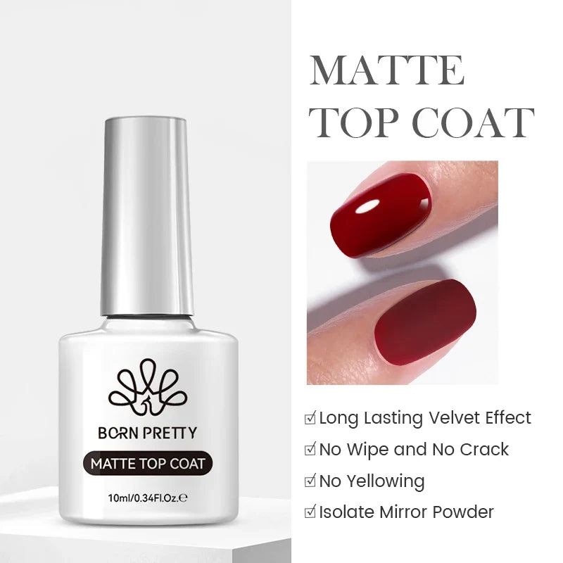 BORN PRETTY 10ml Blood Red Jelly Gel Nail Polish Halloween Nails Art Gel Polish Sheer Translucent Nail Gel for Winter Manicure 95