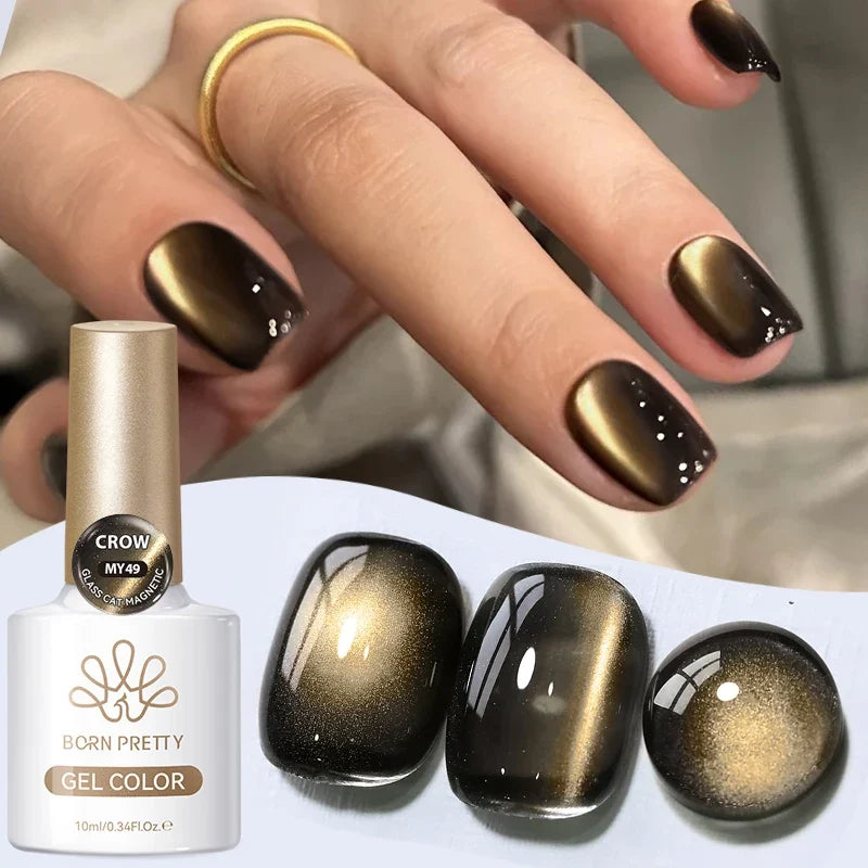 BORN PRETTY 117 Colors Cat Magnetic Gel Nail Polish 10ml Full Coverage Varnish Semi Permanent Super Gorgeous Nails Manicure 99