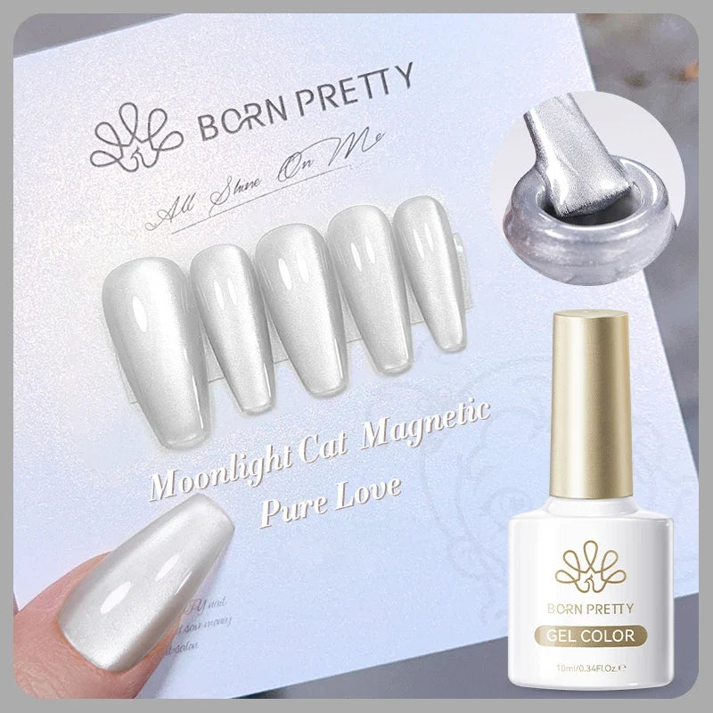 BORN PRETTY 117 Colors Cat Magnetic Gel Nail Polish 10ml Full Coverage Varnish Semi Permanent Super Gorgeous Nails Manicure 66