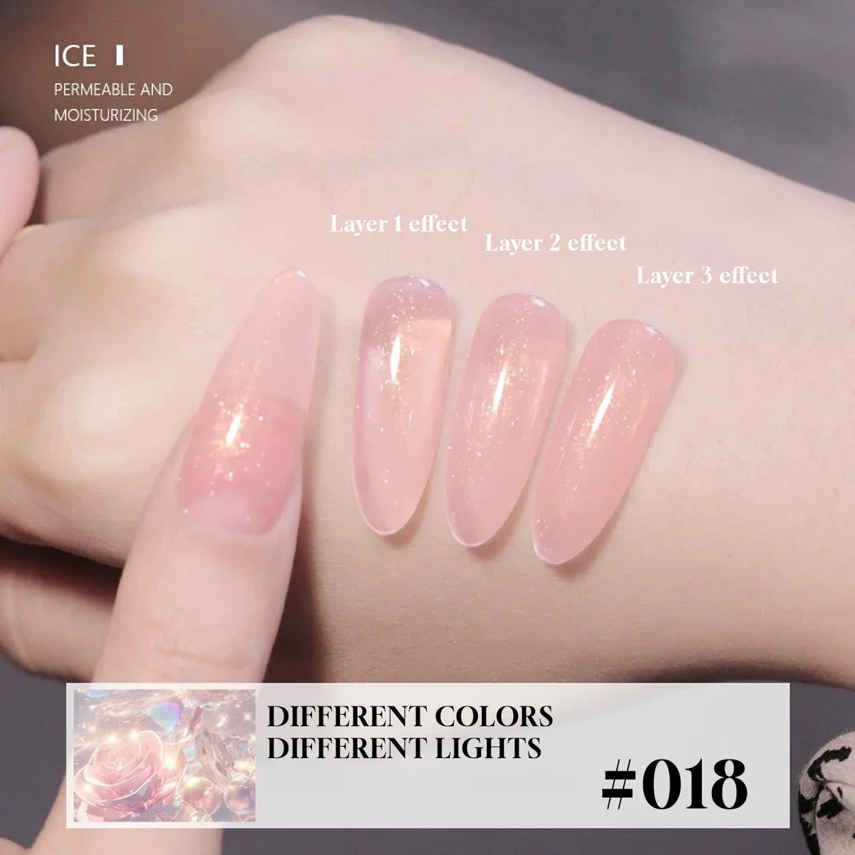 MIANEL  12ML Japanese Style Fairy Gel Nail Polish White Pink Nude Color Ice Clear Nail Polish Pink Nails Summer Nails 1-24pcs 46
