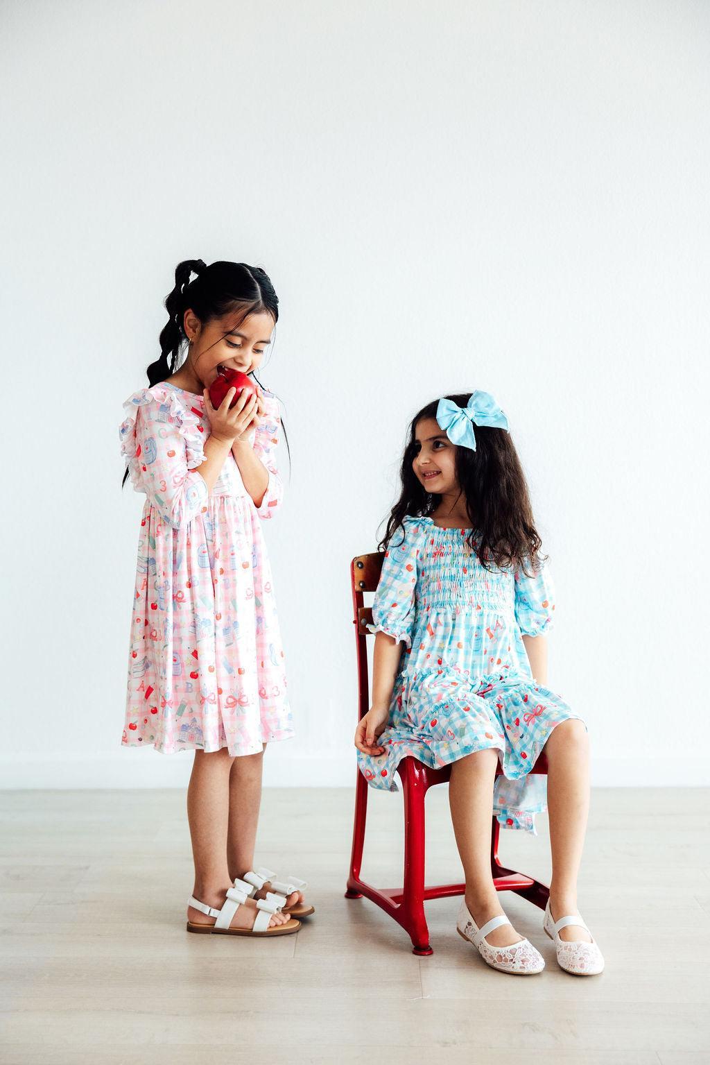 School Days 3/4 Ruffle Twirl Dress 10