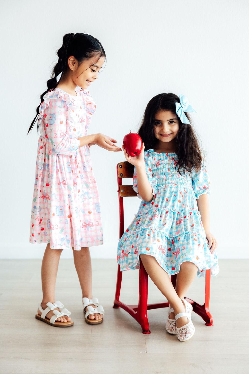 School Days 3/4 Ruffle Twirl Dress 5