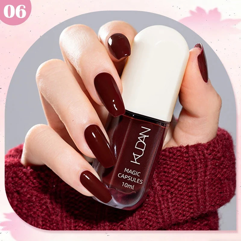 10ml Water-Based Peel Off Nail Polish 40 Colors Long Lasting Quick Drying No Need of Lamp to Cure Nail Supplies Manicure Nails 39