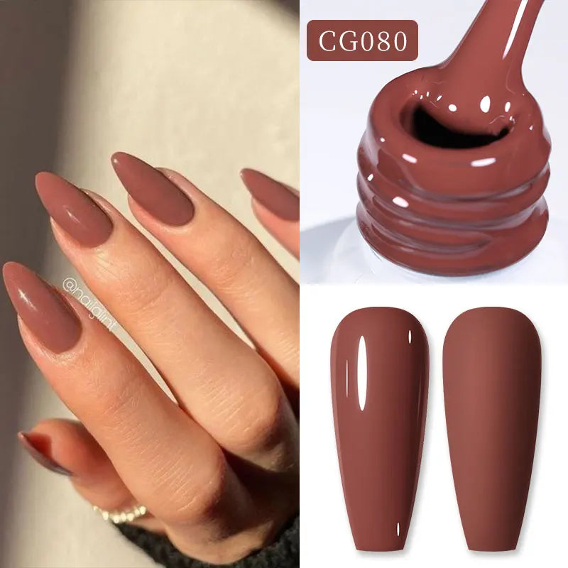 BORN PRETTY 10ml Blood Red Jelly Gel Nail Polish Halloween Nails Art Gel Polish Sheer Translucent Nail Gel for Winter Manicure 51
