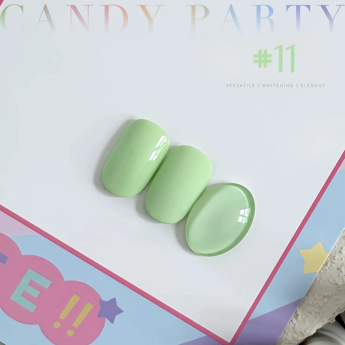 MIANEL 12ML 1-6PCS 2026 New Release Jelly Dopamine Candy Gel Nail Polish - Multi-Color Nude Sheer Finish Bestseller 54