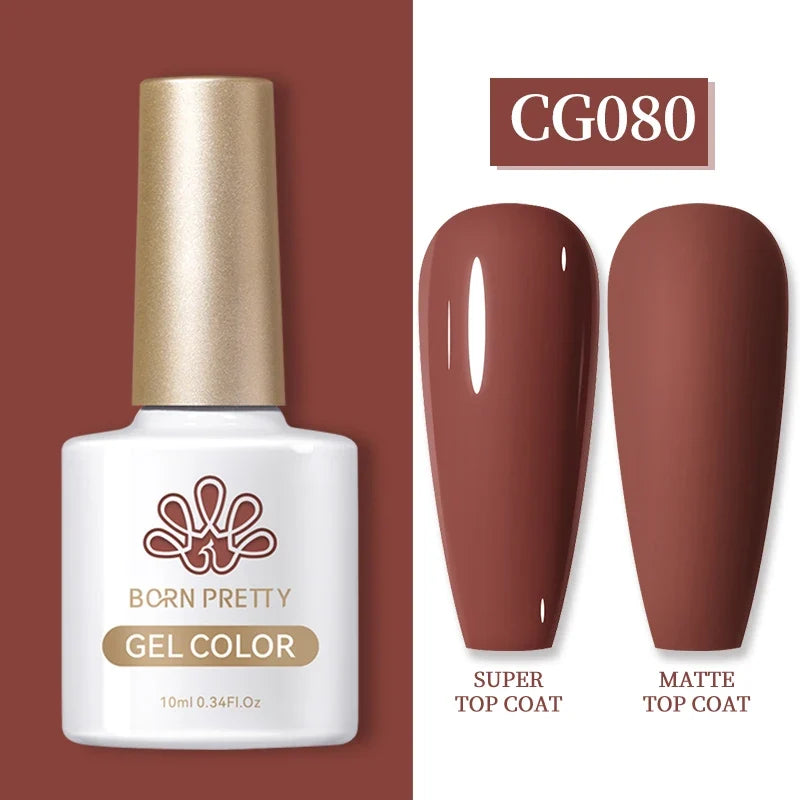 BORN PRETTY 10ml Clear Blooms Gel Polish UV LED Soak Off Nail Art Polish for Spreading Effect Marble Nail Polish Gel Painting 37