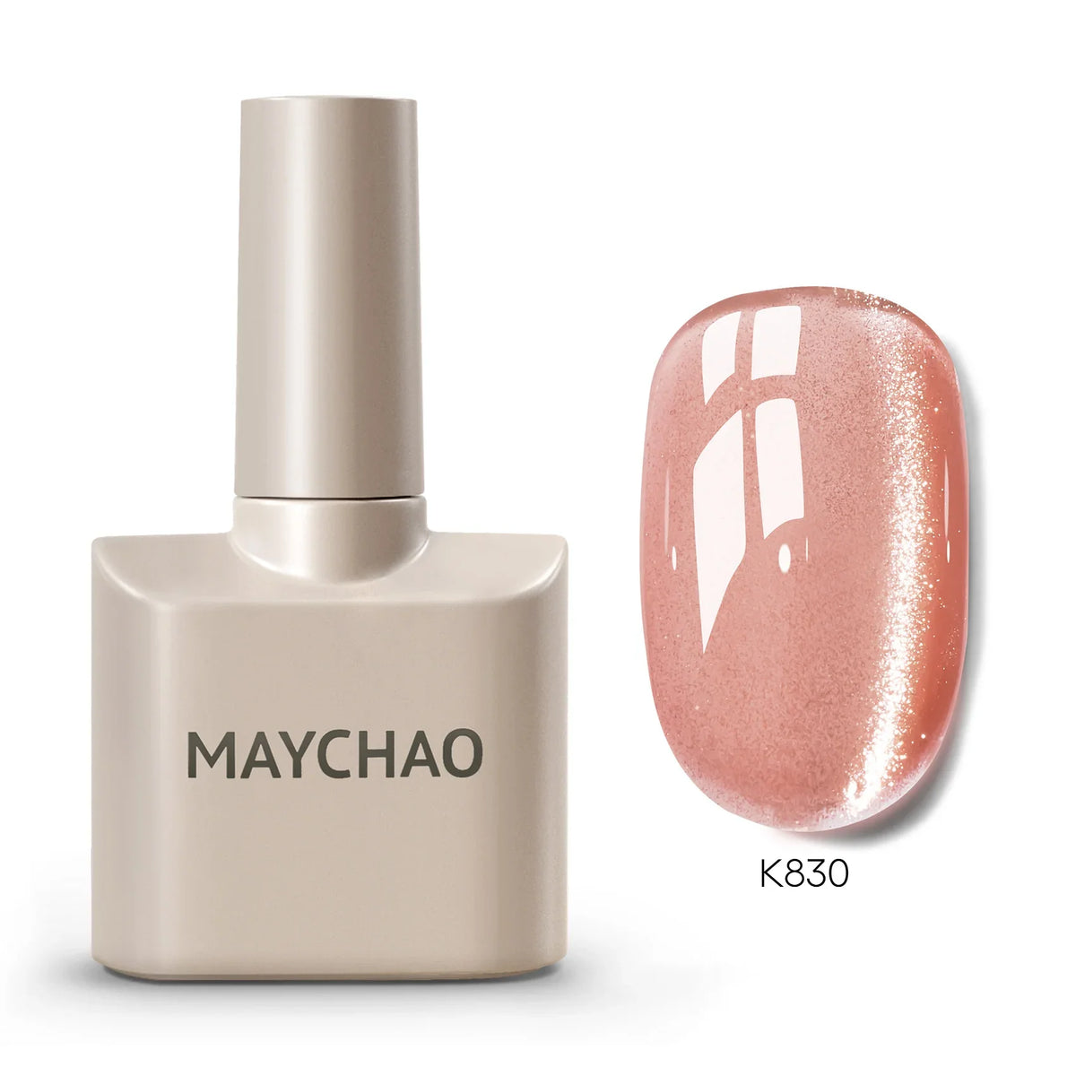 MAYCHAORomantic Galaxy Cat Eye Gel Nail Polish With Magnet Soak off UV Holographic Magnetic Rainbow Gel Polish for Nail Manicure 40