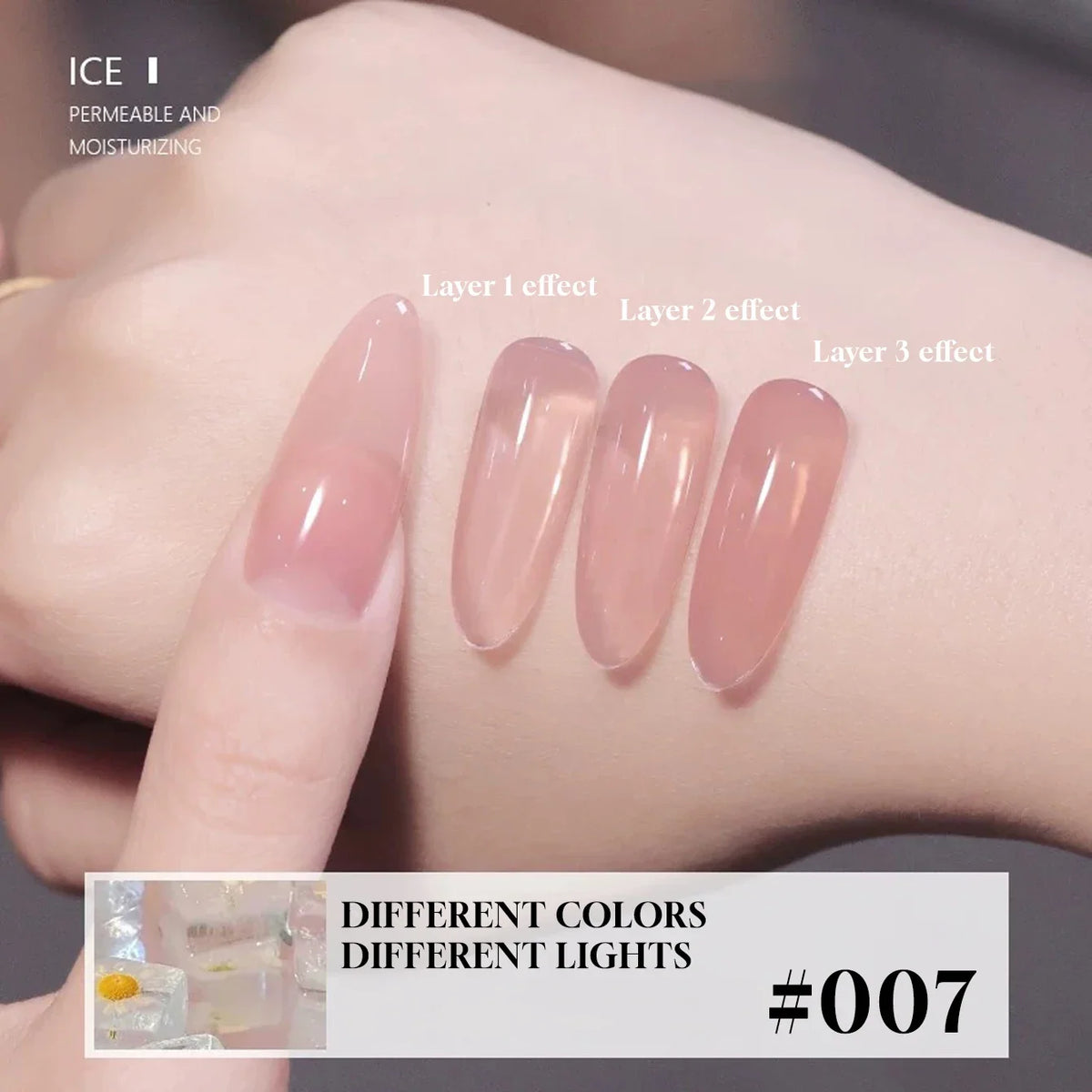 MIANEL  12ML Japanese Style Fairy Gel Nail Polish White Pink Nude Color Ice Clear Nail Polish Pink Nails Summer Nails 1-24pcs 22