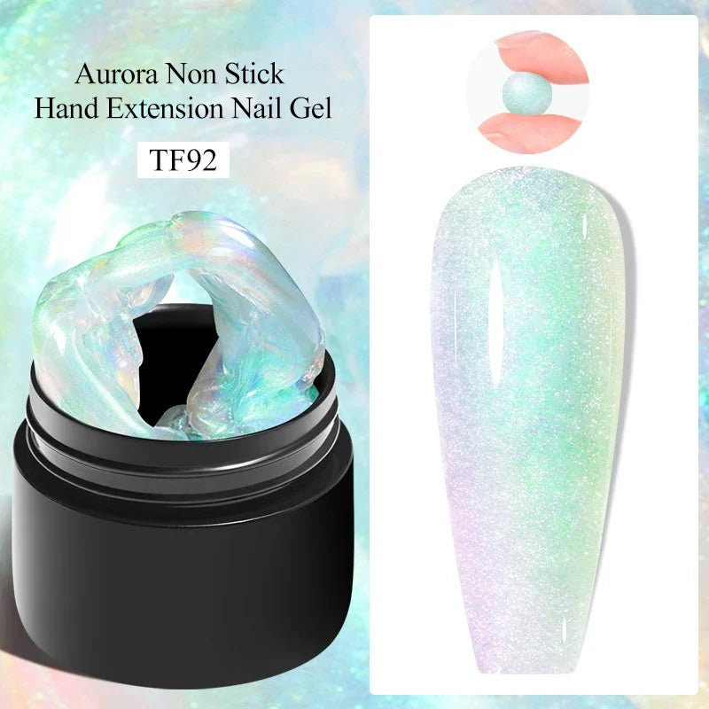 Milky White Nail Extension Gel Clear Nude Building UV Gel For Nails Finger Extensions Form Tips French Nails Manicure Nail Art 44