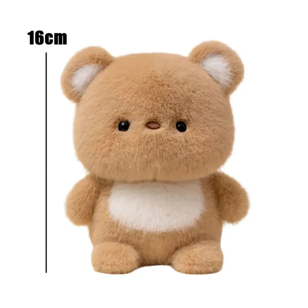 Cute 16cm Plush Companion Doll Capybara Elephant Stuffed Animal Pillow Plush Bear Animal Plush Toy Sleeping Gift 6