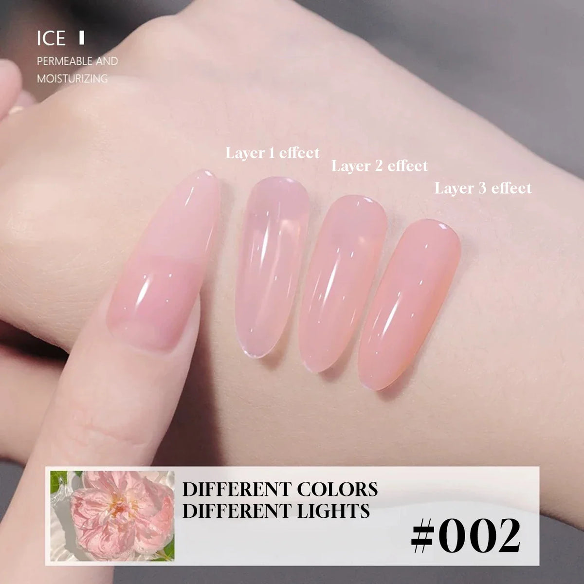 MIANEL  12ML Japanese Style Fairy Gel Nail Polish White Pink Nude Color Ice Clear Nail Polish Pink Nails Summer Nails 1-24pcs 59
