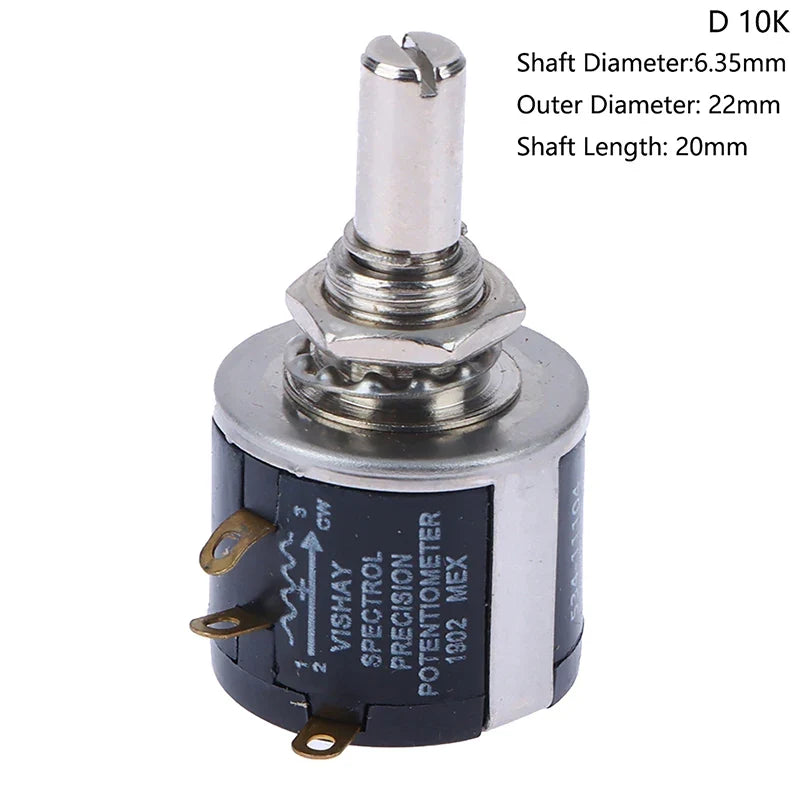 ZLinKJ 534 Series Wire Wound Potentiometer | Precision 2W Multi-Value Resistor 13