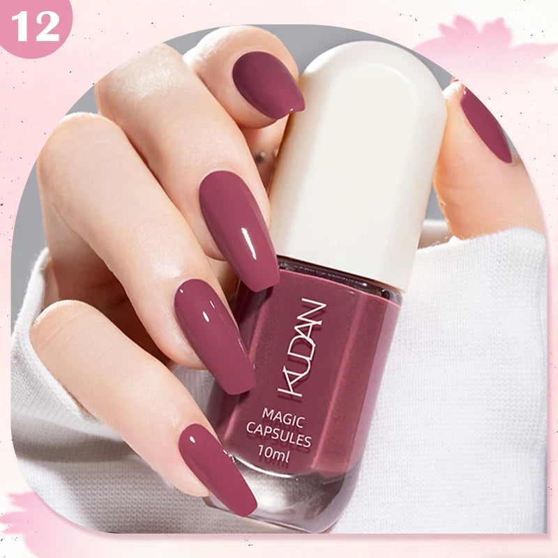 10ml Water-Based Peel Off Nail Polish 40 Colors Long Lasting Quick Drying No Need of Lamp to Cure Nail Supplies Manicure Nails 18