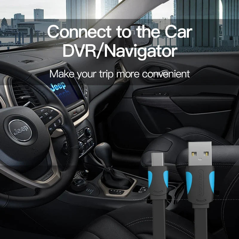 Vention Mini USB Cable | Fast Charging and Data Sync for Cameras, Phones, and More 5
