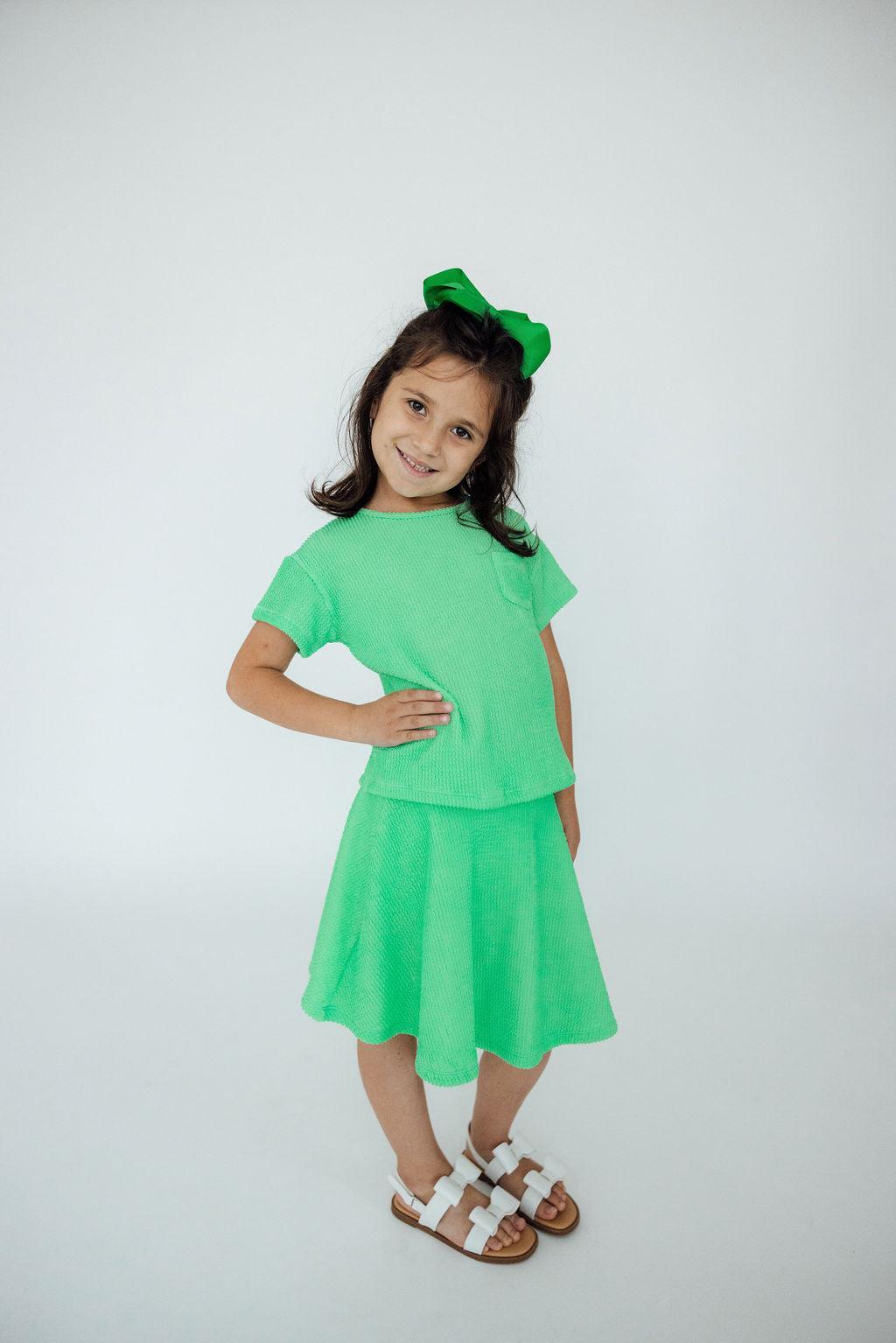 SALE Seafoam Green Scrunchy Pocket Tee 4