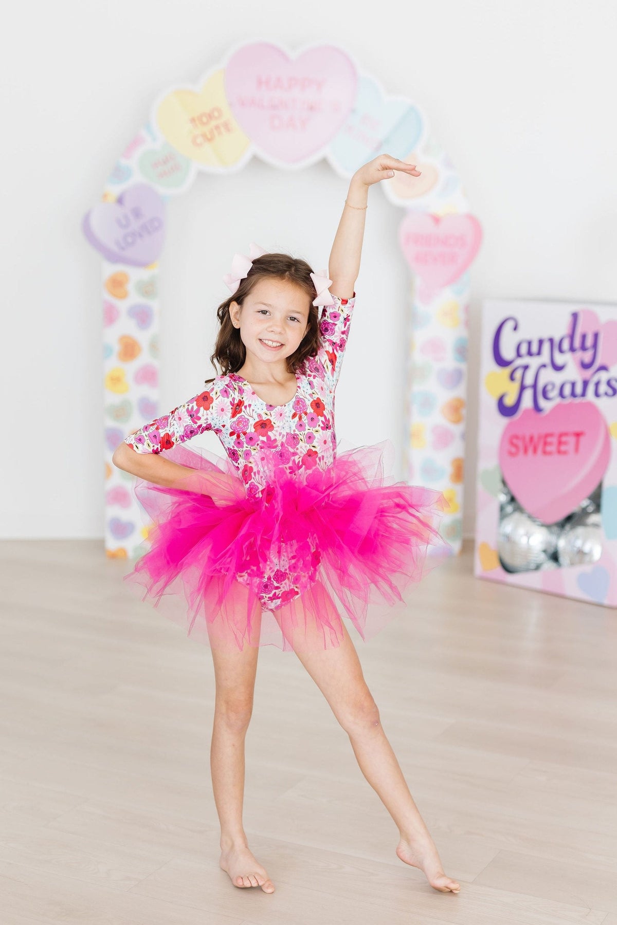 SALE Secret Garden 3/4 Sleeve Tutu Leotard 4