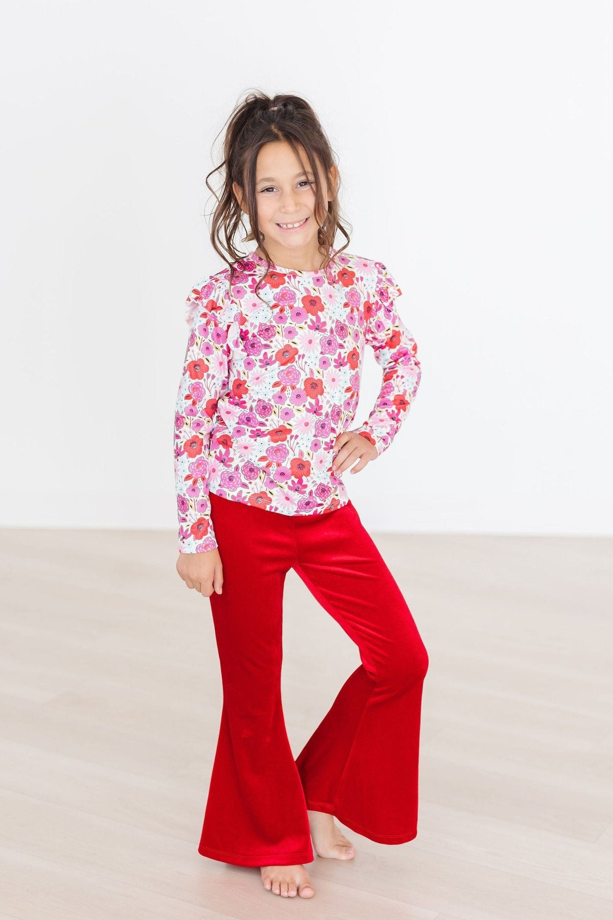 Secret Garden L/S Ruffle Tee 5