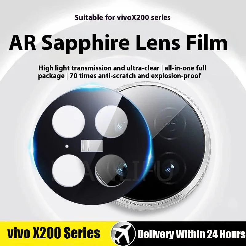 Tempered Glass Lens Protector for Vivo X200 Pro Back Camera