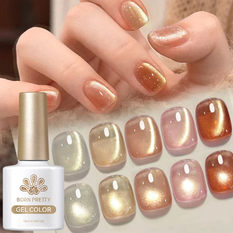 BORN PRETTY 117 Colors Cat Magnetic Gel Nail Polish 10ml Full Coverage Varnish Semi Permanent Super Gorgeous Nails Manicure 4