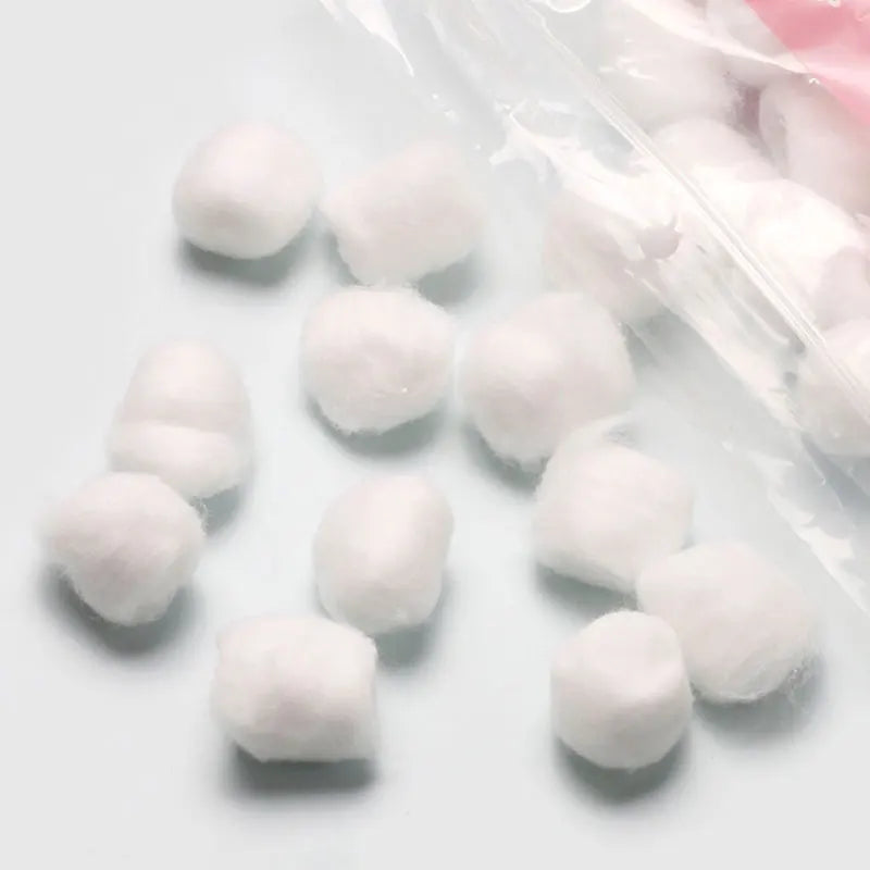 100Pcs/Pack Cotton Balls Nail Polish Remover Cleaning Tool UV Gel Nail Tips Cleaner Nail Art Manicure Assossories 4