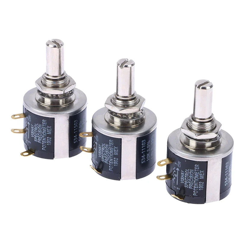 ZLinKJ 534 Series Wire Wound Potentiometer | Precision 2W Multi-Value Resistor 4