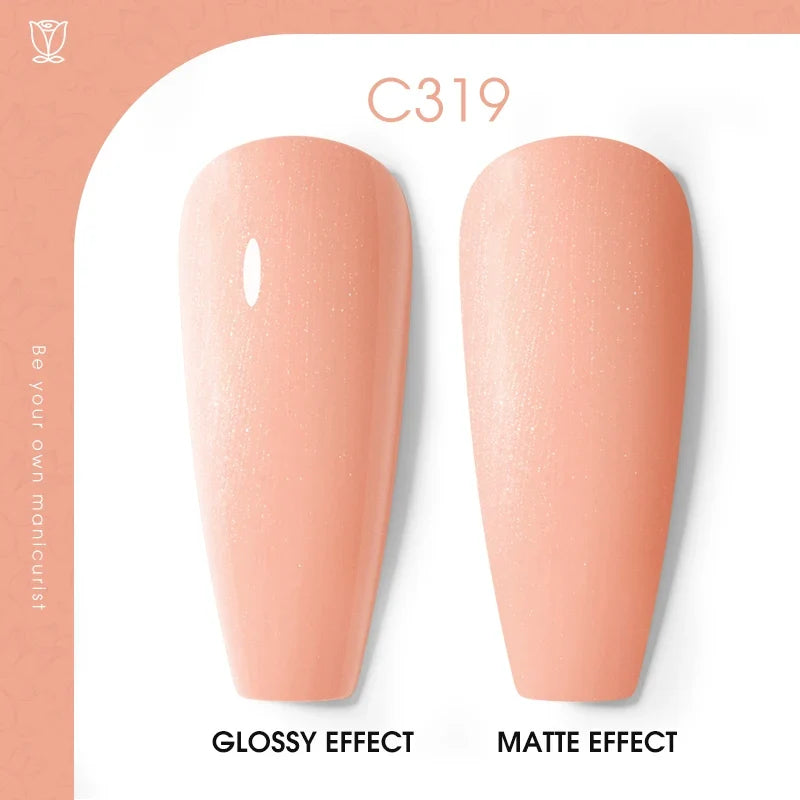 ROSALIND 7ml/15ml Summer Green Gel Nail Polish Semi Permanent Nail Art Manicure Soak Off Top Base Matt Hybrid Varnishes UV Gel 10