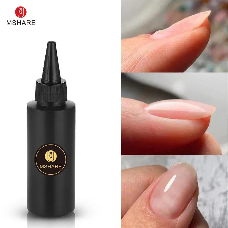MSHARE 100ML Nail Gel Polish Soak Off UV LED Nails Vernis Semi Permanent Varnish Polish White Red Nail Gel Art 20