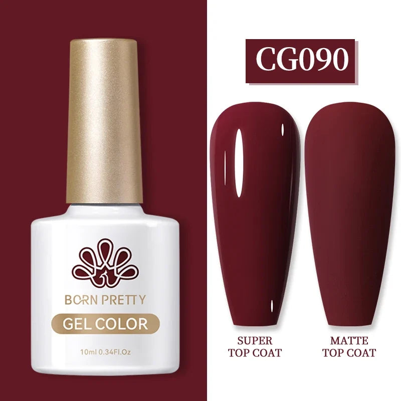 BORN PRETTY 10ml Clear Blooms Gel Polish UV LED Soak Off Nail Art Polish for Spreading Effect Marble Nail Polish Gel Painting 32
