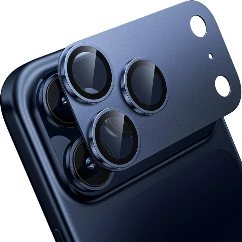 Tempered Glass Lens Protector with Metal Ring 1