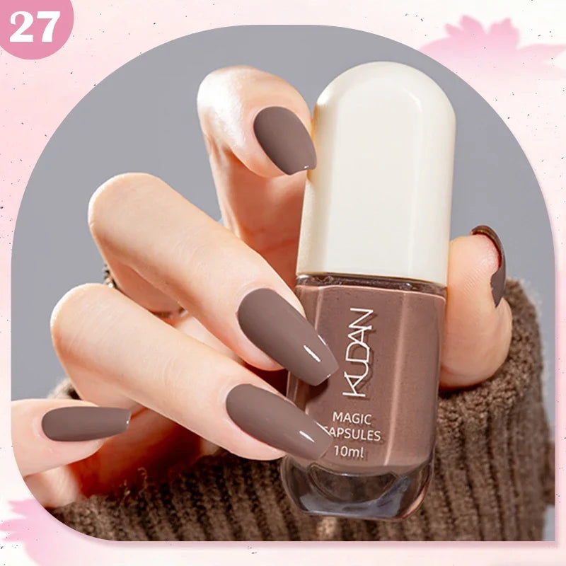 10ml Water-Based Peel Off Nail Polish 40 Colors Long Lasting Quick Drying No Need of Lamp to Cure Nail Supplies Manicure Nails 8