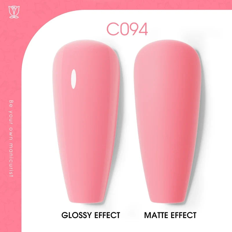 ROSALIND 7ml/15ml Summer Green Gel Nail Polish Semi Permanent Nail Art Manicure Soak Off Top Base Matt Hybrid Varnishes UV Gel 58