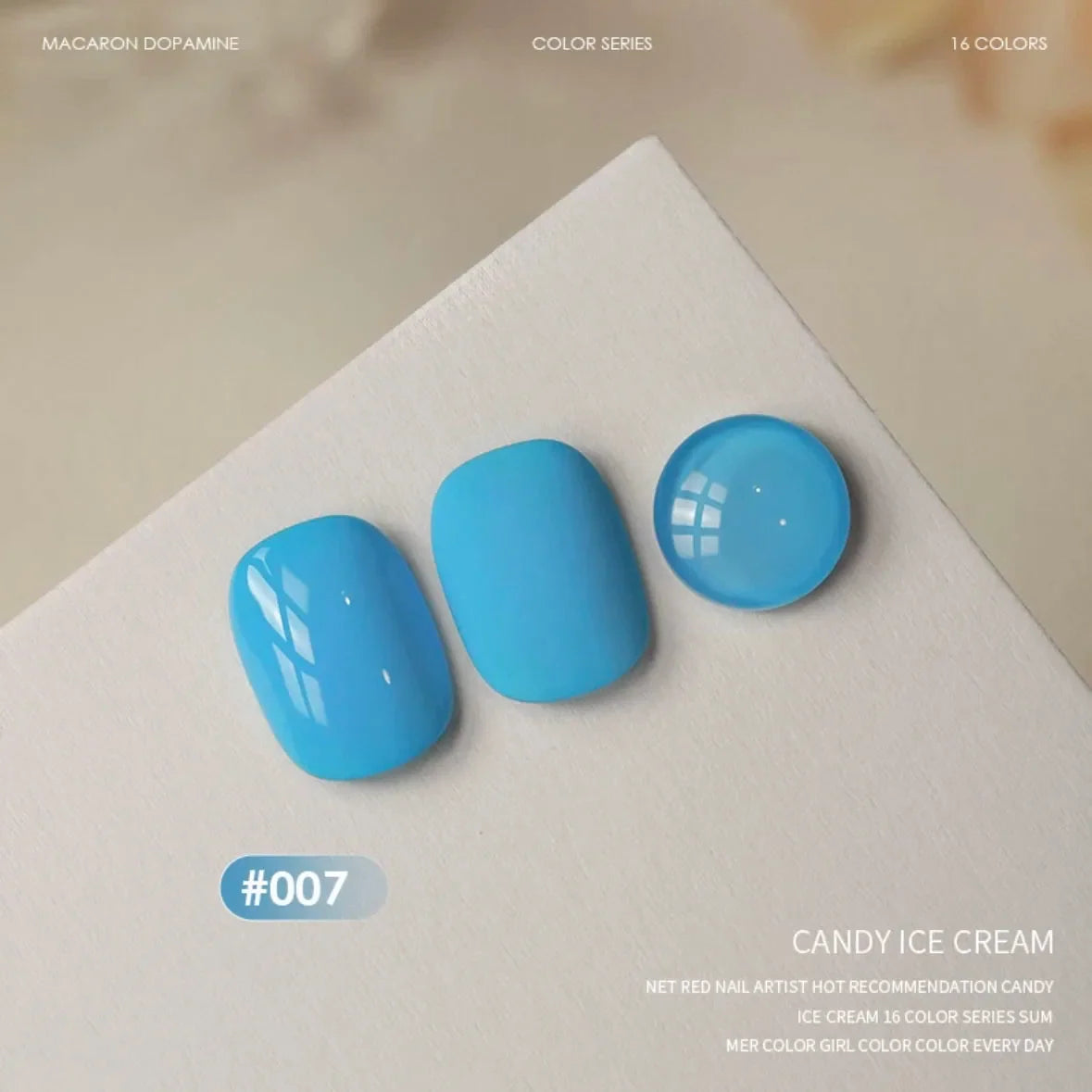 MIANEL 12ML 1-6PCS 2026 New Release Jelly Dopamine Candy Gel Nail Polish - Multi-Color Nude Sheer Finish Bestseller 42