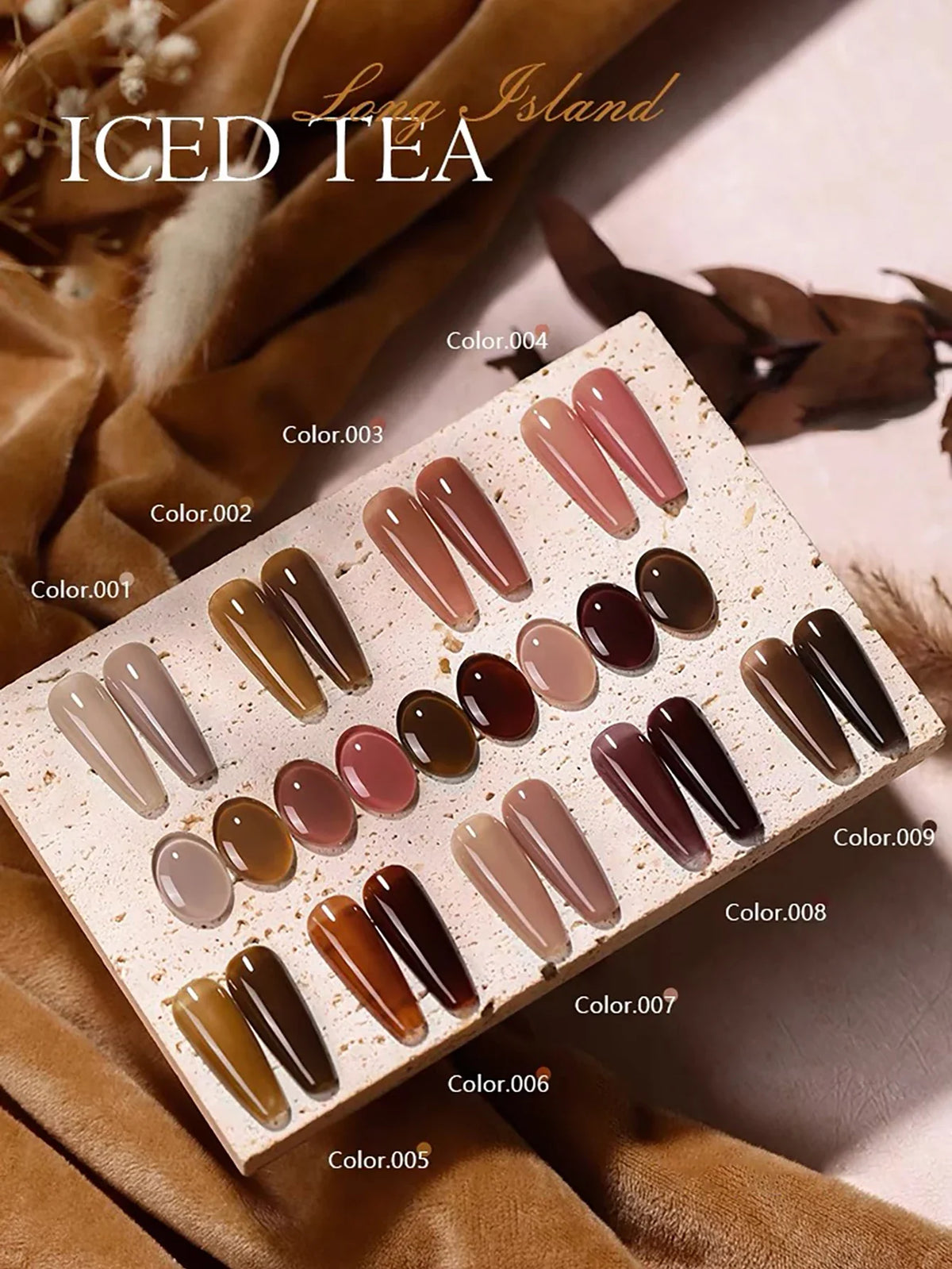 MIANEL  12ML Japanese Style Fairy Gel Nail Polish White Pink Nude Color Ice Clear Nail Polish Pink Nails Summer Nails 1-24pcs 50
