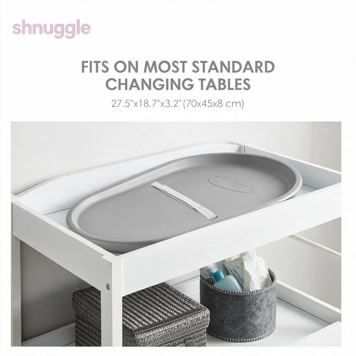 Shnuggle Squishy Diaper Changing Mat | (OPEN BOX) 6