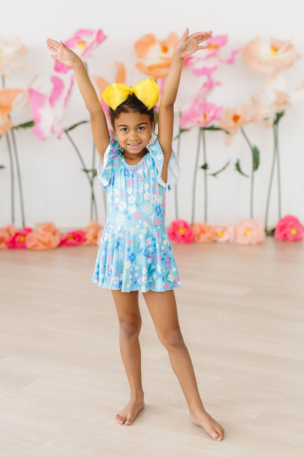 Springtime Splendor S/S Twirl Leotard 5