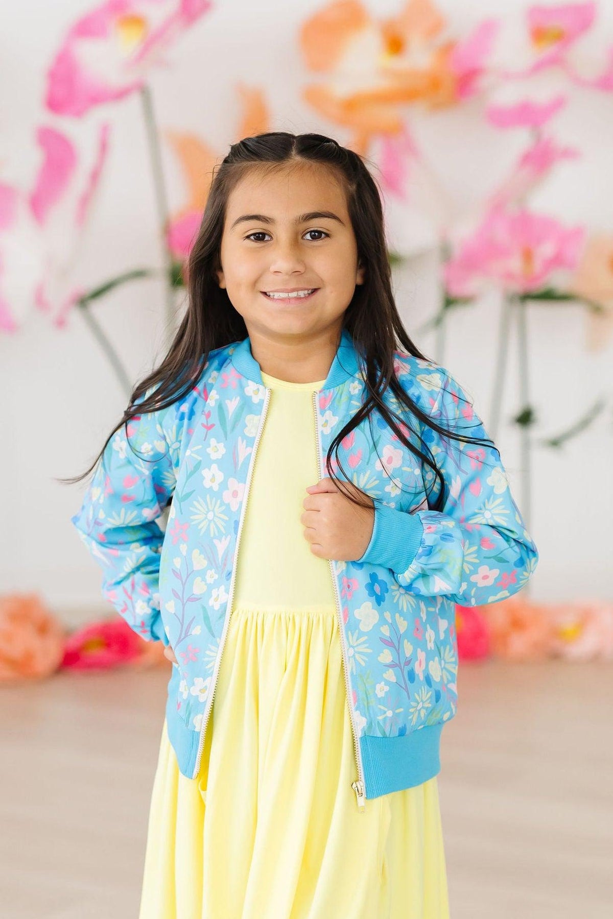 SALE Springtime Splendor Satin Jacket 5