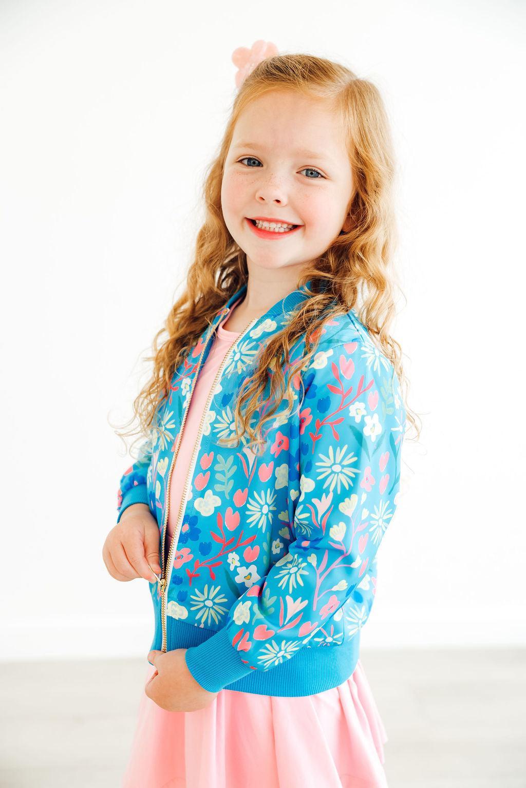 SALE Springtime Splendor Satin Jacket 1