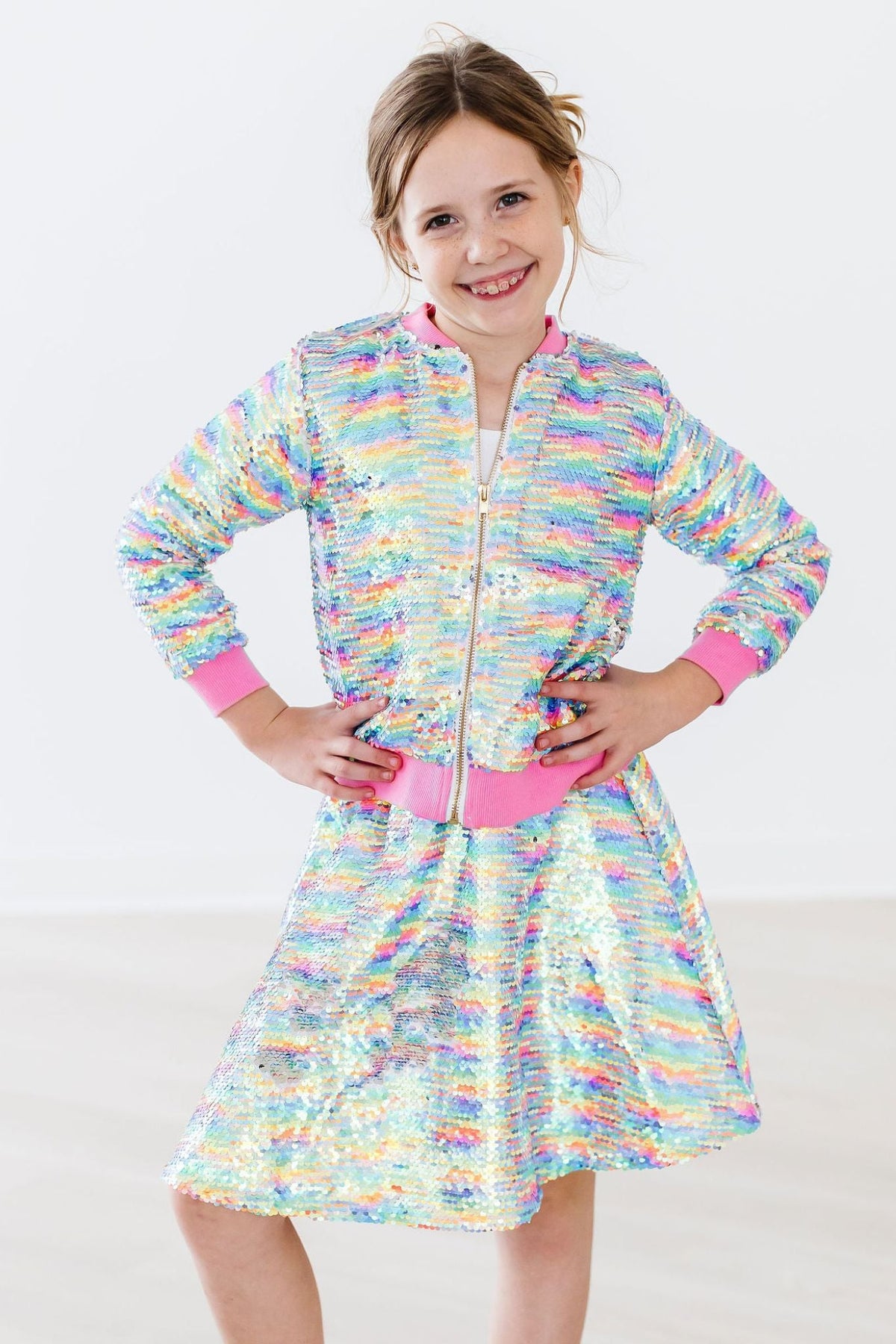 Sprinkles Flip Sequin Twirl Skort 1