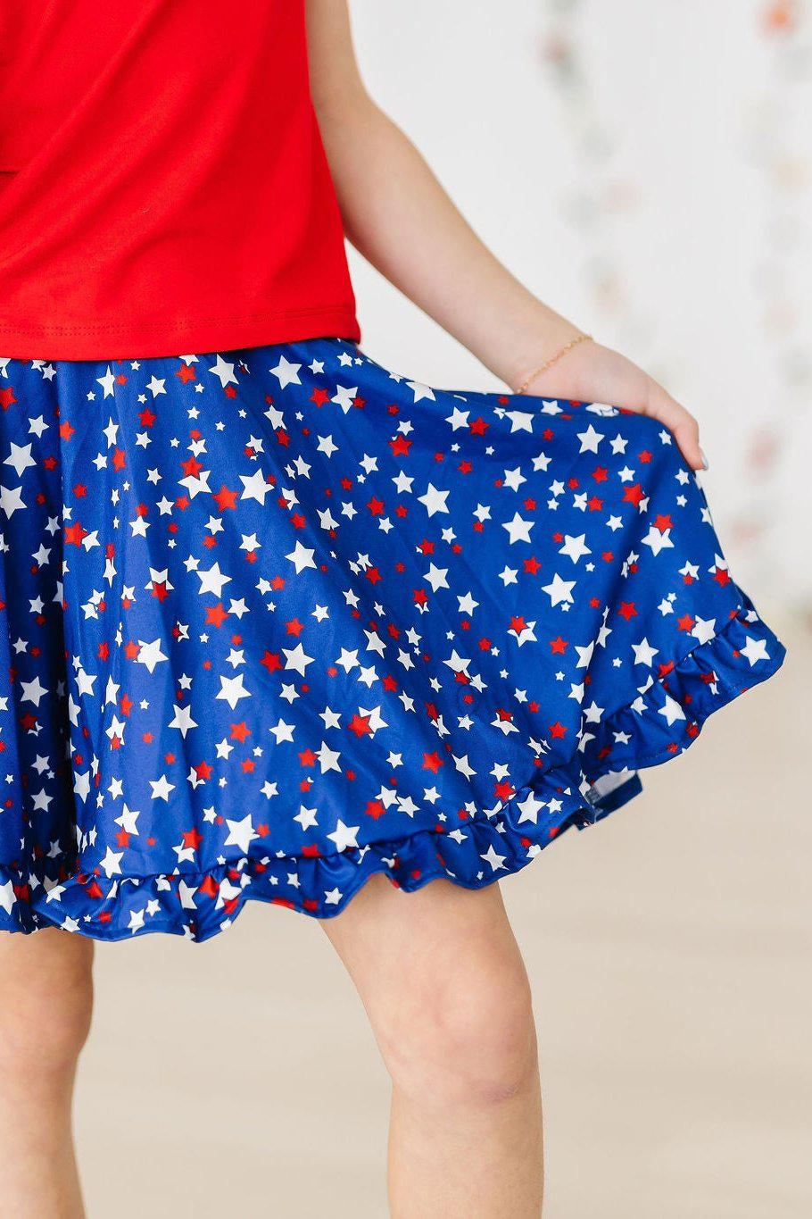 Star Bright Ruffle Twirl Skort 4