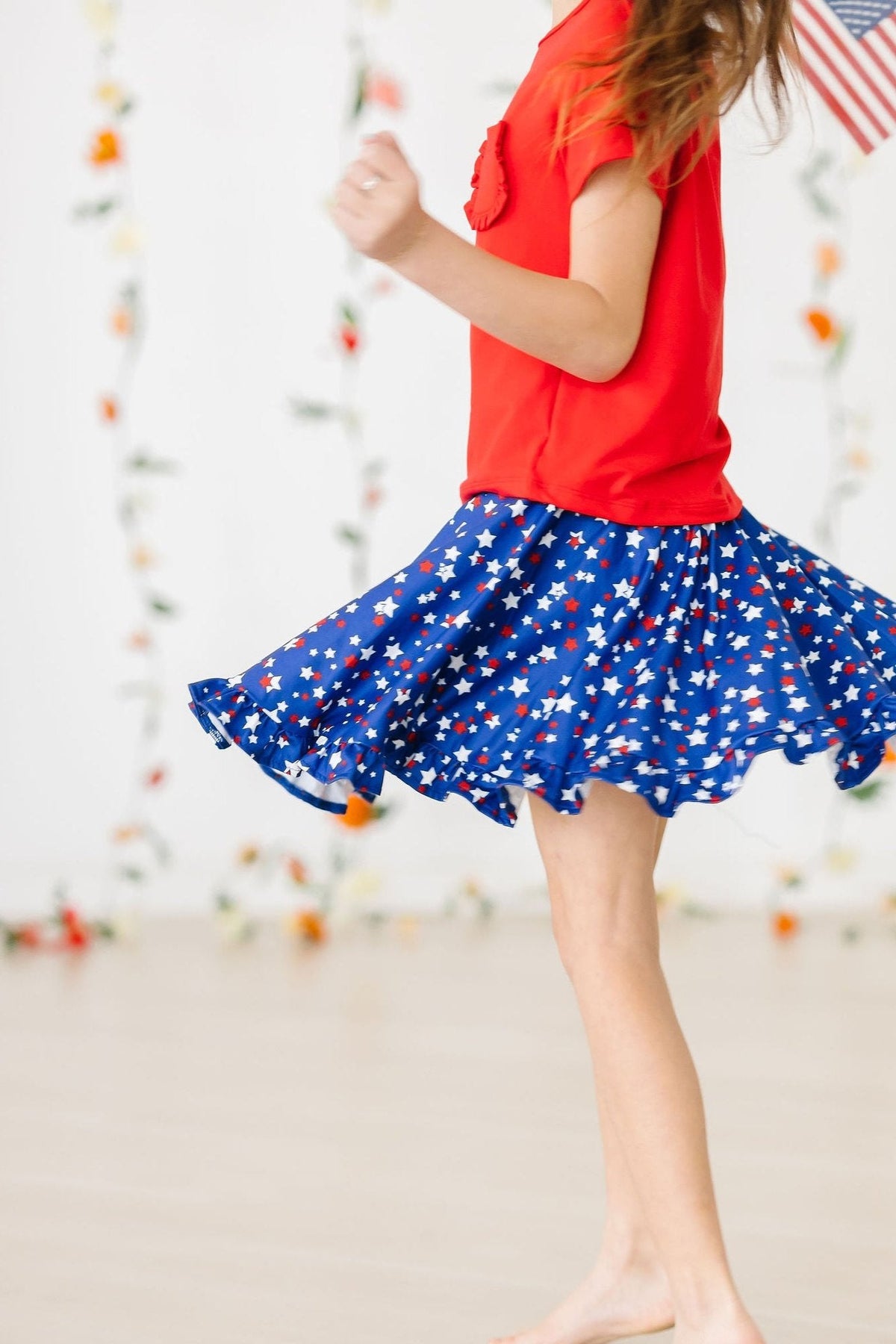 Star Bright Ruffle Twirl Skort 1