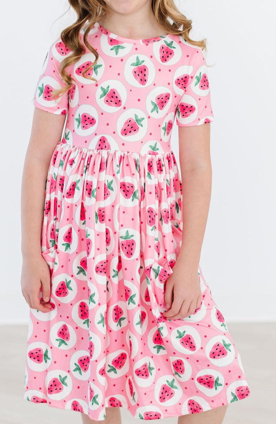 Strawberry Fields S/S Pocket Twirl Dress 1