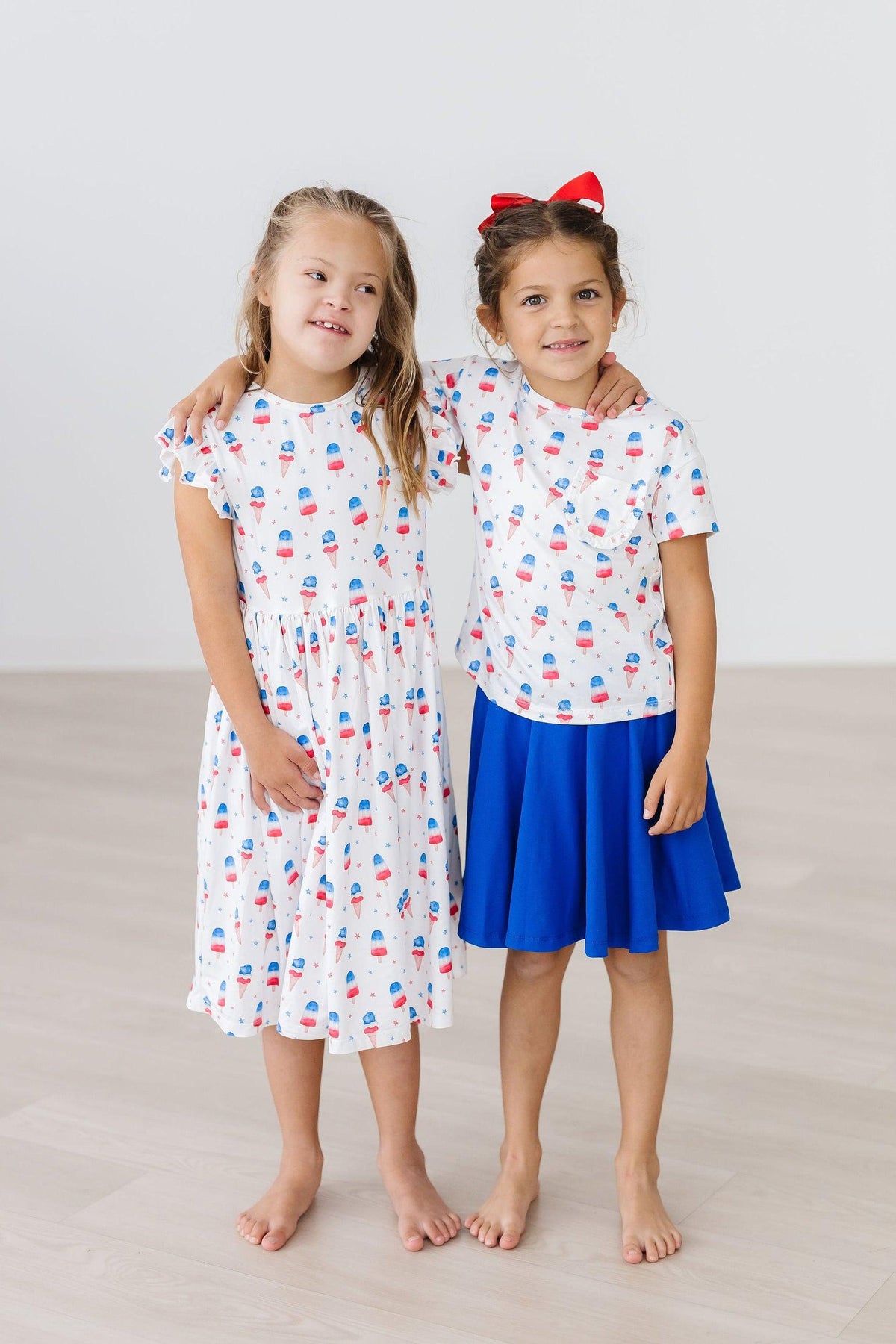 Summer Sweets Flutter Sleeve Twirl Dress 8