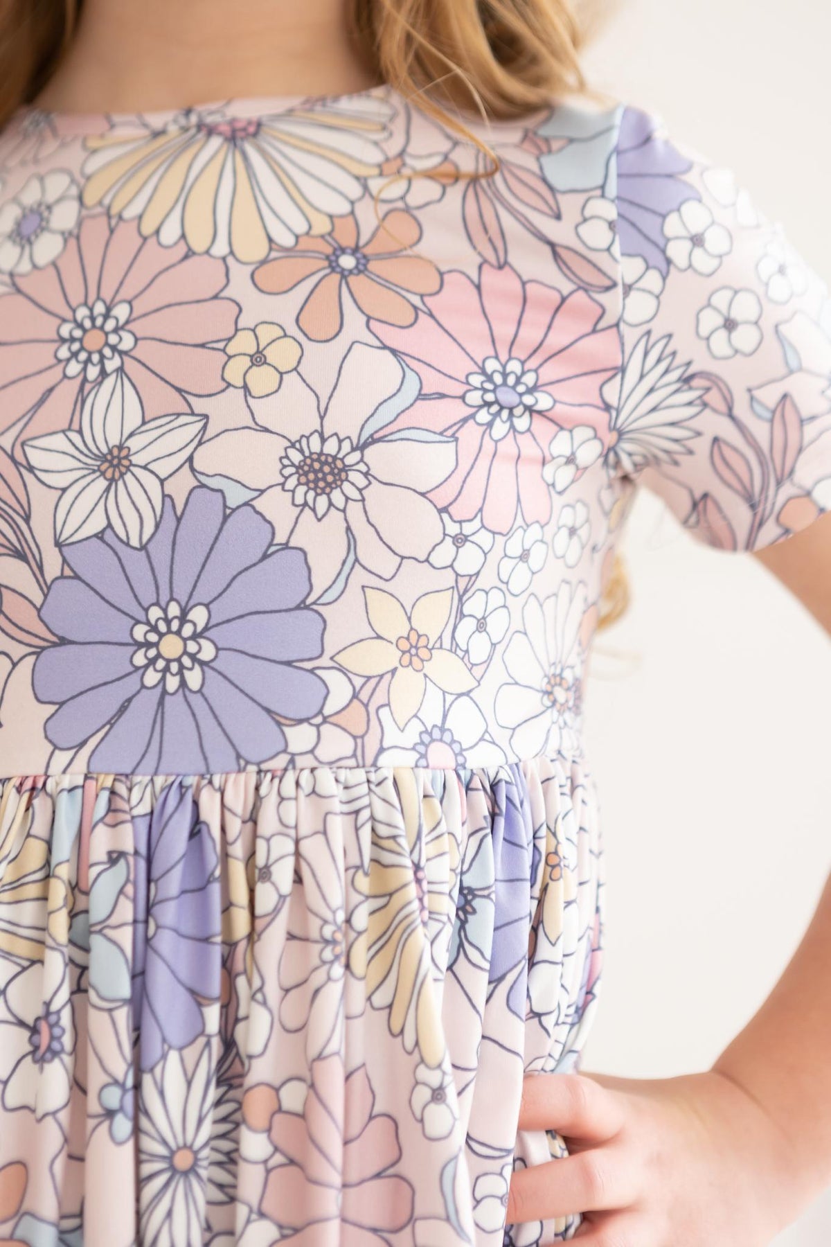 Sweet Escape Floral S/S Pocket Twirl Dress 2