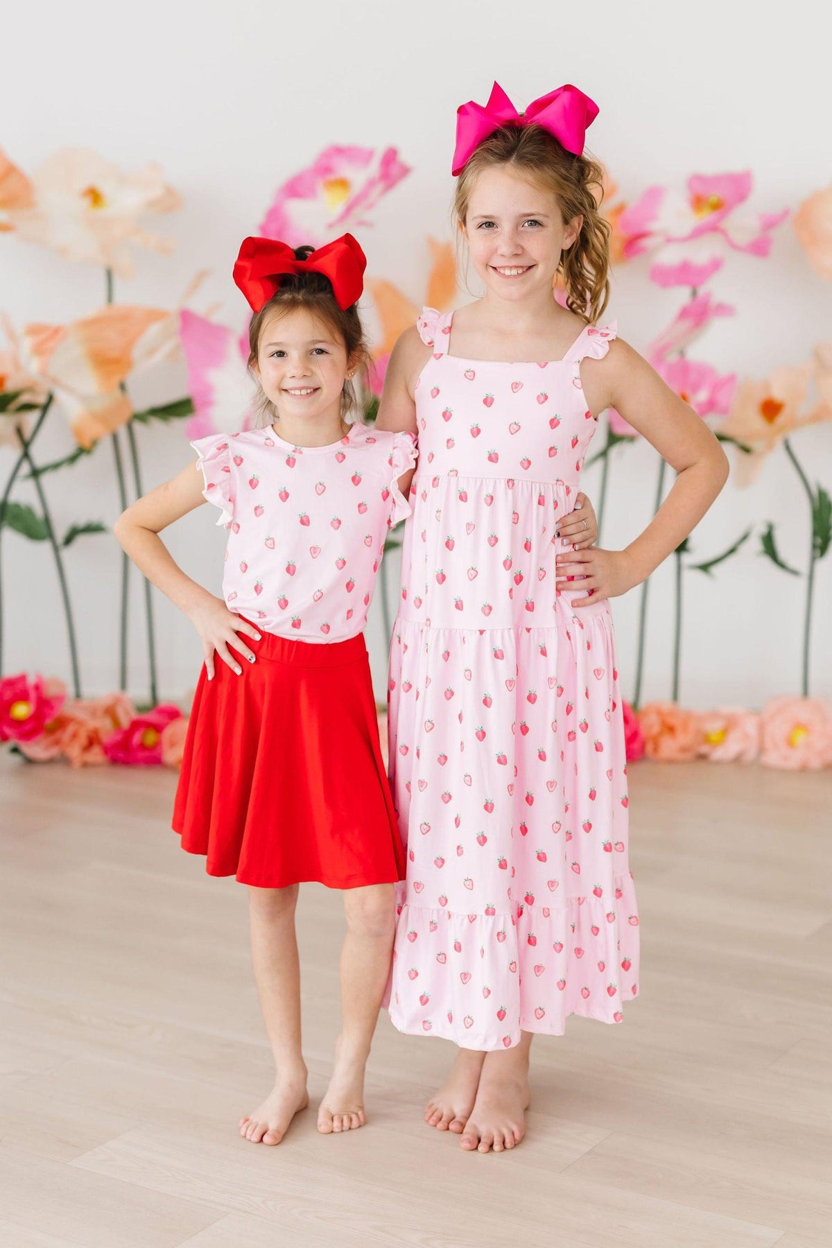 Sweet Strawberries S/S Ruffle Tee 2