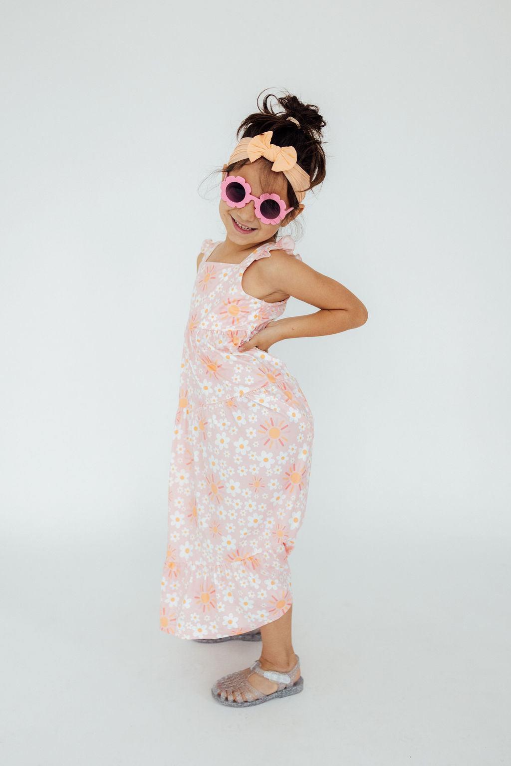 Sweet & Sunny Ruffle Maxi Dress 4